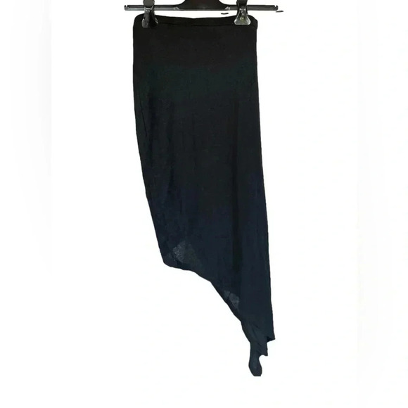 NWT Olivaceous Asymmetrical Skirt in Black Size Small - Picture 4 of 6